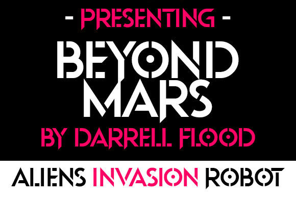 Beyond Mars: A Modern Display Font for Creative Projects