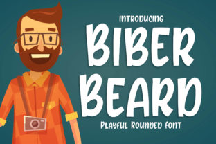 Biber Beard: A Playful Font for Friendly Designs