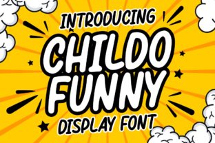 Childo: A Bold, Fun Display Font for Joyful Designs