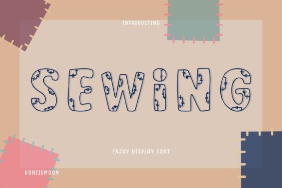 Discover the Playful Power of the Sewing Font