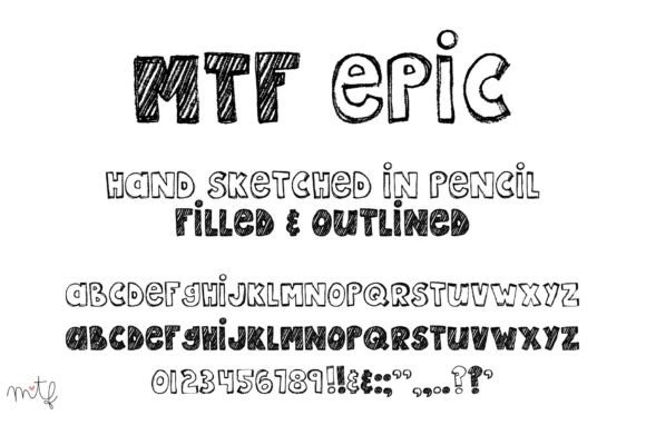 Epic Font: A Bold Display Typeface for Creative Projects