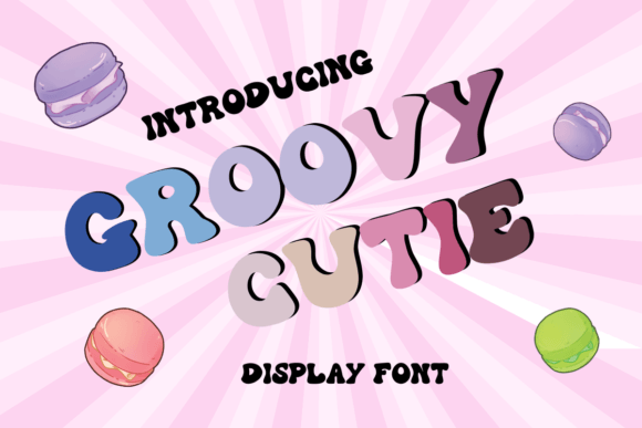 Groovy Cutie: A Retro, Fun, and Bold Display Typeface