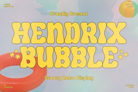Hendrix Bubble: A Modern & Classic Display Typeface