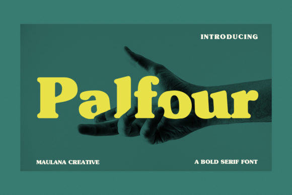 Palfour: Bold, Fun, and Ready for Your Next Design