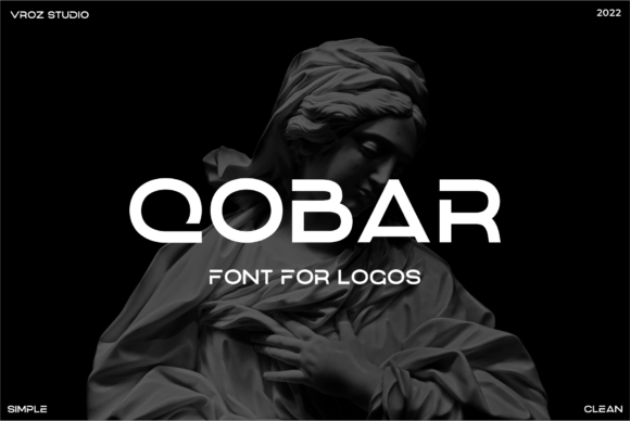Qobar: A Cool and Modern Display Font for Creators
