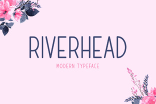 Riverhead: A Modern Display Font for Polished Designs